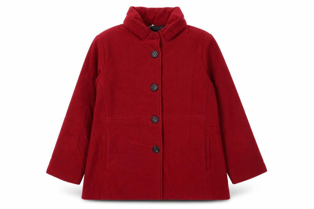 Gabriella Vincenza Womens Red   Jacket  Size 16  Button