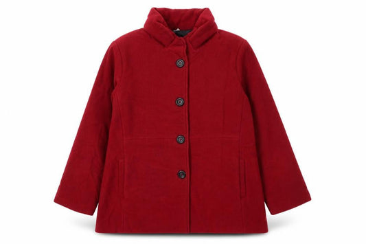 Gabriella Vincenza Womens Red   Jacket  Size 16  Button