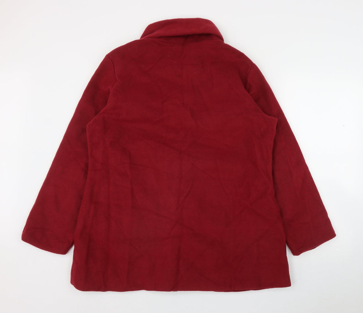 Gabriella Vincenza Womens Red   Jacket  Size 16  Button