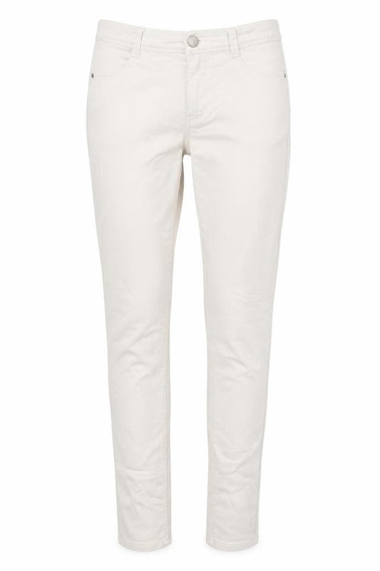Dorothy Perkins Womens White  Cotton Skinny Jeans Size 10 L29 in Slim Zip