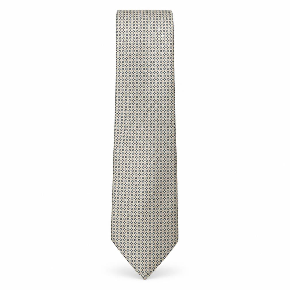 Marks & Spencer Mens Multicoloured Geometric Polyester Pointed Tie One Size