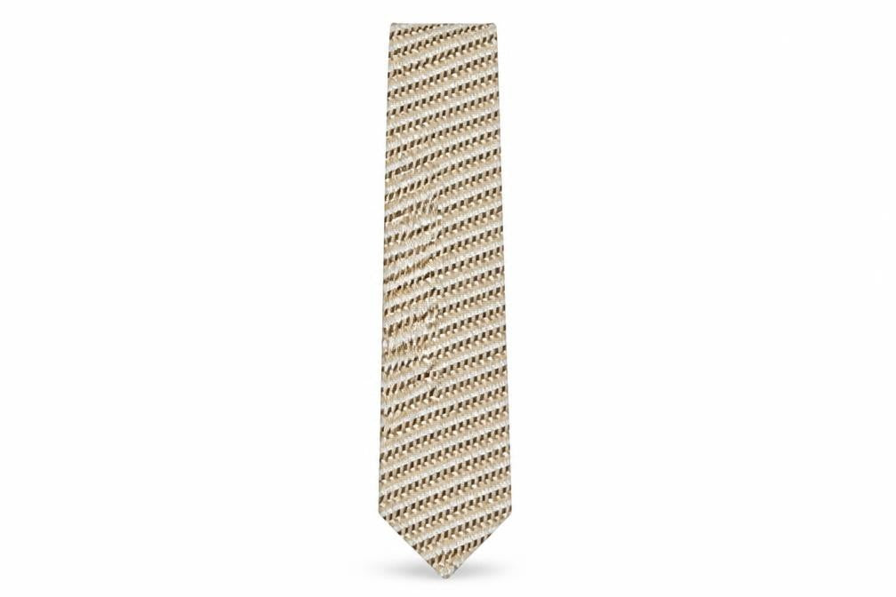 Marks & Spencer Mens Multicoloured Geometric Polyester Pointed Tie One Size