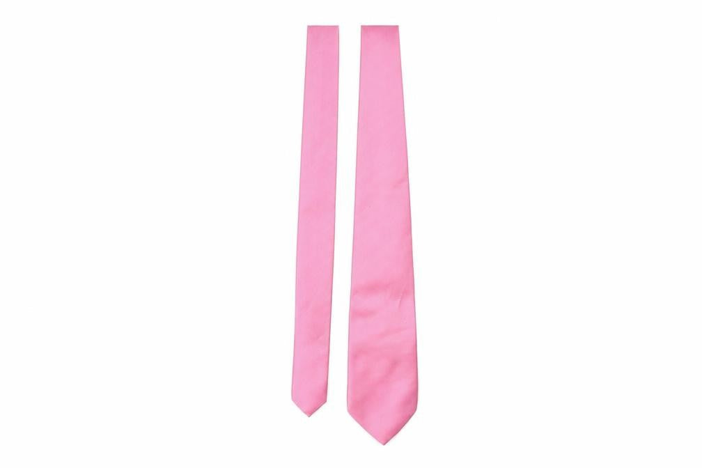 Greenwoods Mens Pink  Polyester Pointed Tie One Size