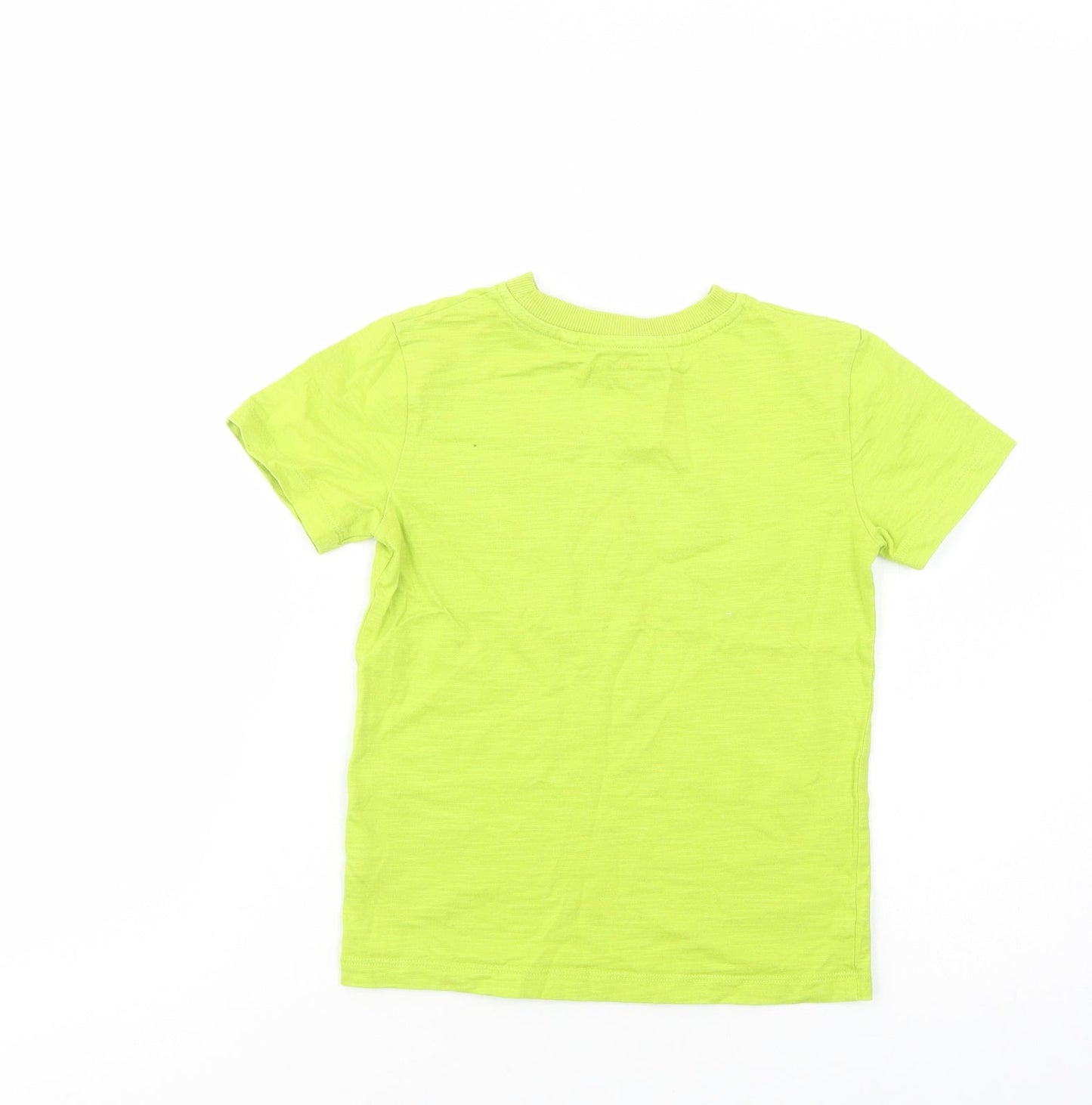 NEXT Boys Green  Cotton Pullover T-Shirt Size 5 Years Crew Neck Pullover - Game Console