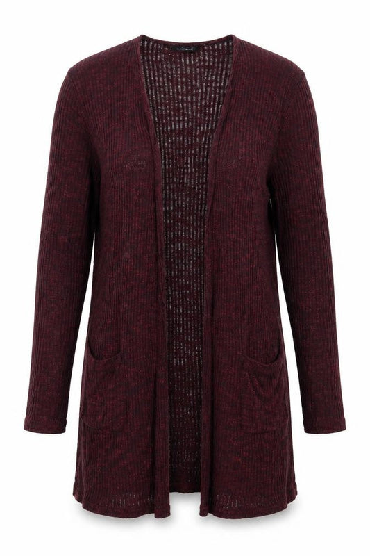Atmosphere Womens Purple V-Neck  Viscose Cardigan Jumper Size 10