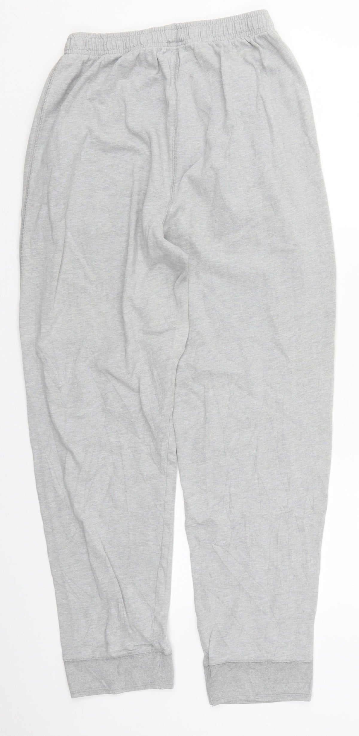 NEXT Womens Grey  Cotton Sweatpants Trousers Size 10 L28 in Regular