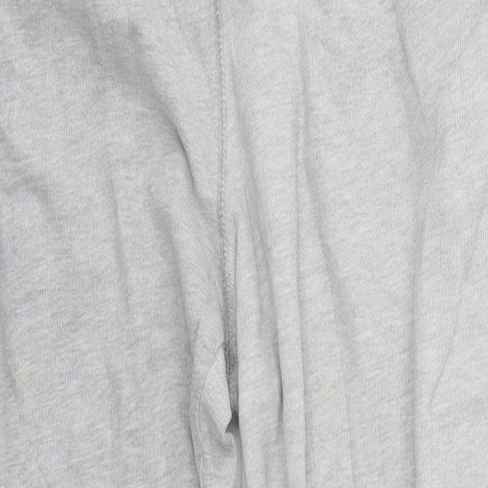 NEXT Womens Grey  Cotton Sweatpants Trousers Size 10 L28 in Regular