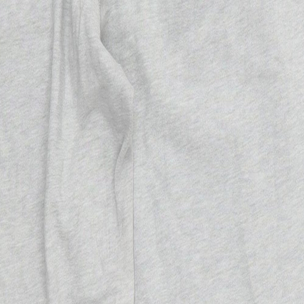 NEXT Womens Grey  Cotton Sweatpants Trousers Size 10 L28 in Regular