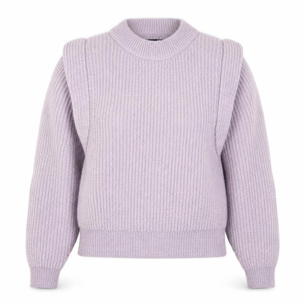 ASOS Womens Purple Crew Neck  Acrylic Pullover Jumper Size 6