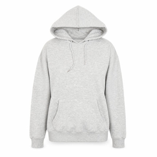 New Look Womens Grey  Cotton Pullover Hoodie Size S  Pullover