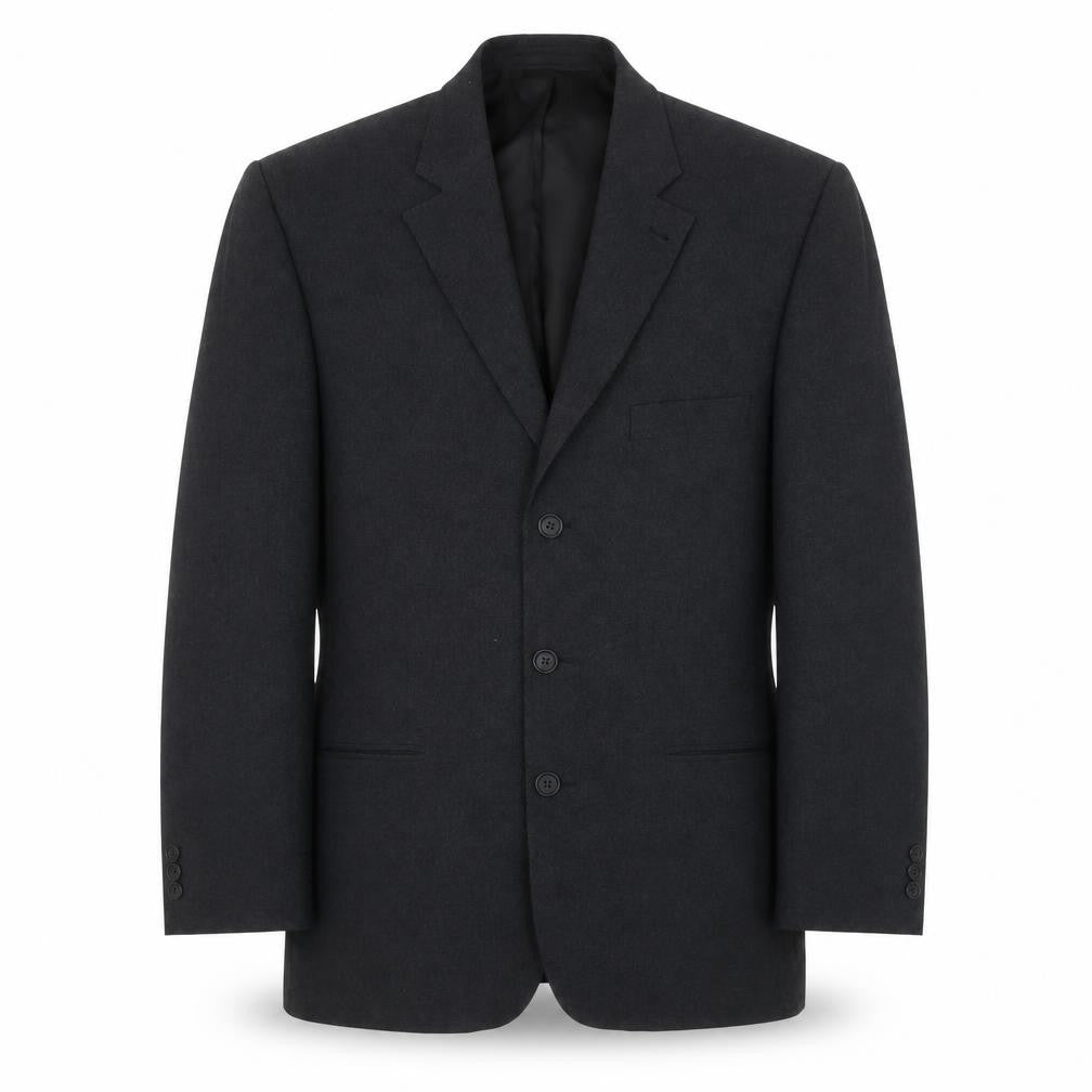 George Mens Grey  Polyester Jacket Suit Jacket Size 40