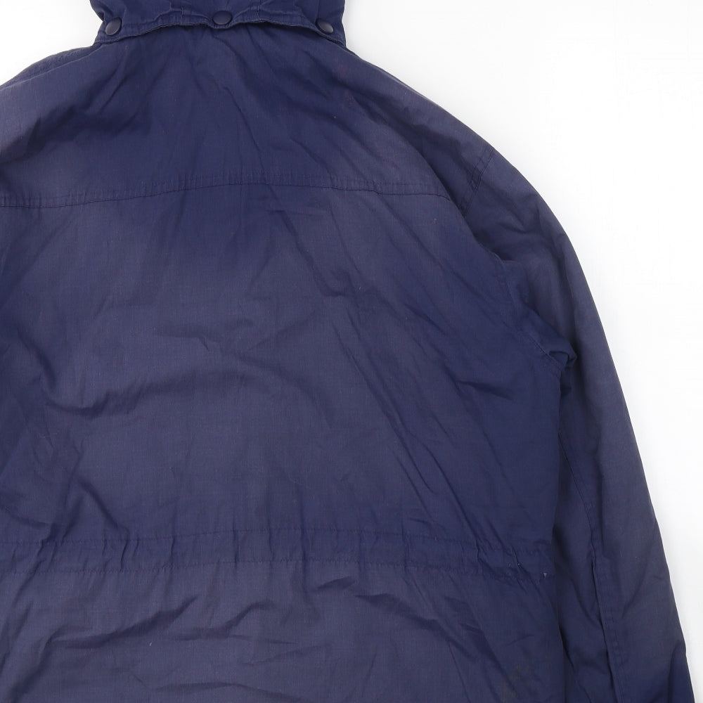 BHS Womens Blue   Trench Coat Coat Size 16  Zip