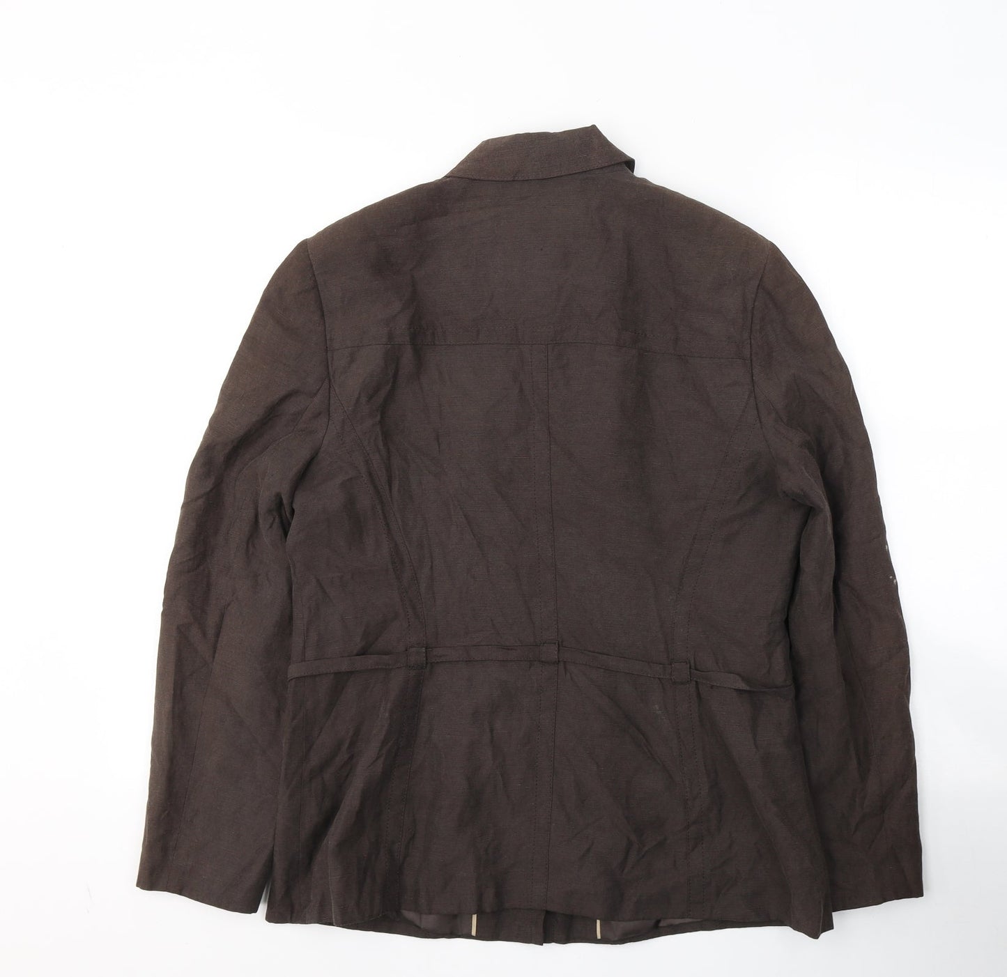 NEXT Womens Brown   Jacket  Size 14  Zip
