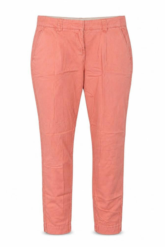 La Redoute Womens Pink  Cotton Skinny Jeans Size 12 L27.5 in Regular Button