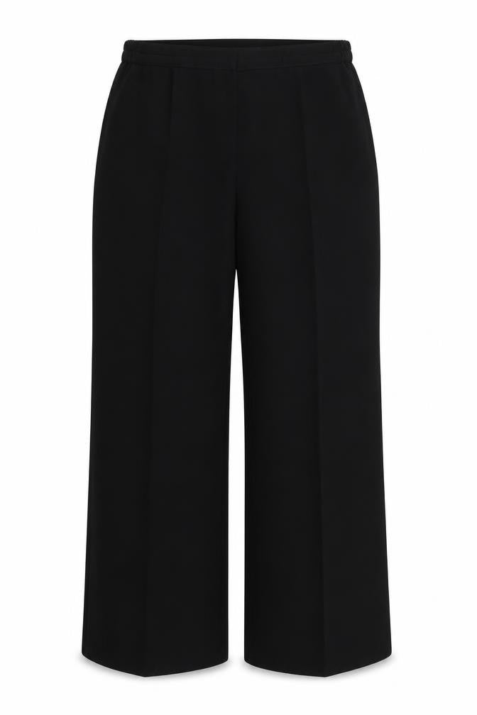 Busy Womens Black  Polyester Trousers  Size 18 L30 in Regular Zip