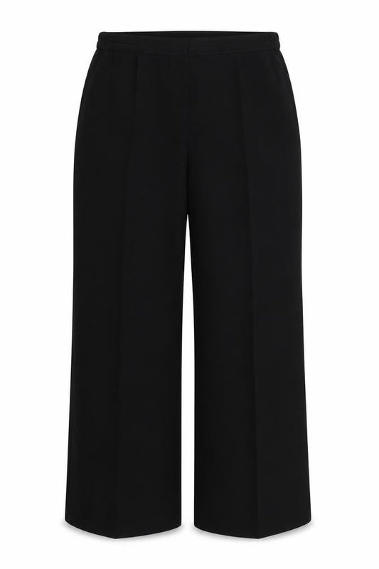 Busy Womens Black  Polyester Trousers  Size 18 L30 in Regular Zip