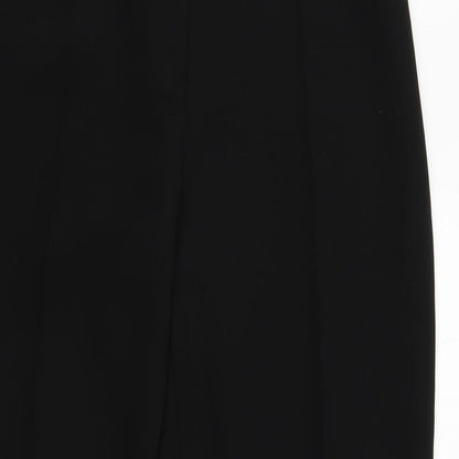 Busy Womens Black  Polyester Trousers  Size 18 L30 in Regular Zip