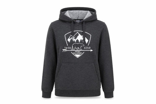 Clique Womens Grey  Polyester Pullover Hoodie Size XS   - Bear Peisey Vallandry