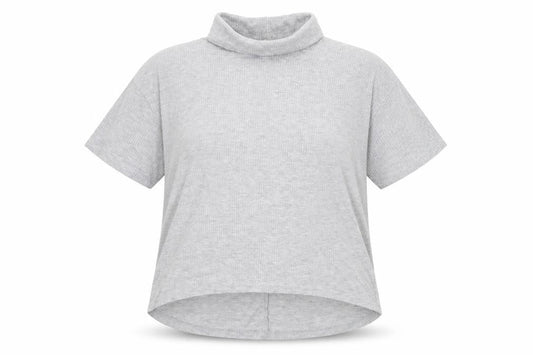 Papaya Womens Grey Round Neck  Polyester Pullover Jumper Size 12