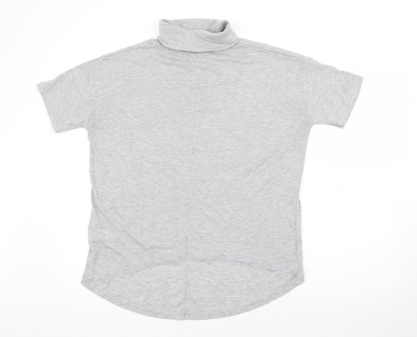 Papaya Womens Grey Round Neck  Polyester Pullover Jumper Size 12