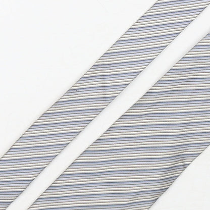 Collezione Mens Multicoloured Striped Silk Pointed Tie One Size