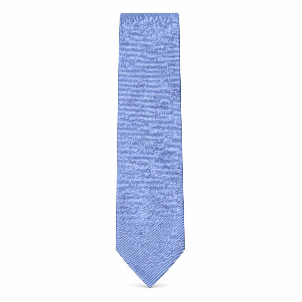 Next Mens Blue Striped Silk Pointed Tie One Size