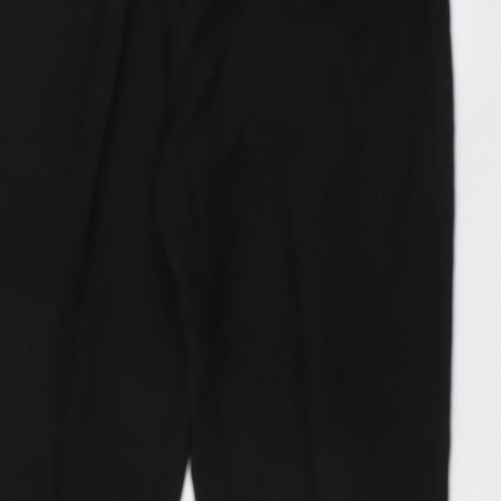 Richards Womens Black  Polyester Trousers  Size 16 L29 in Regular Zip