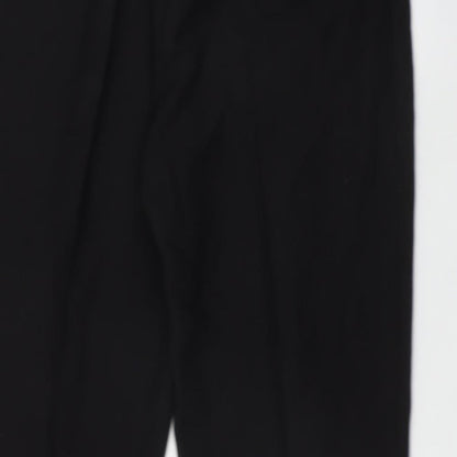Richards Womens Black  Polyester Trousers  Size 16 L29 in Regular Zip