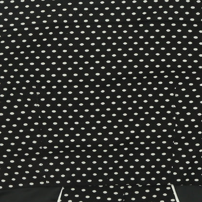 Marks & Spencer Womens Black Polka Dot  Jacket Blazer Size 10  Button