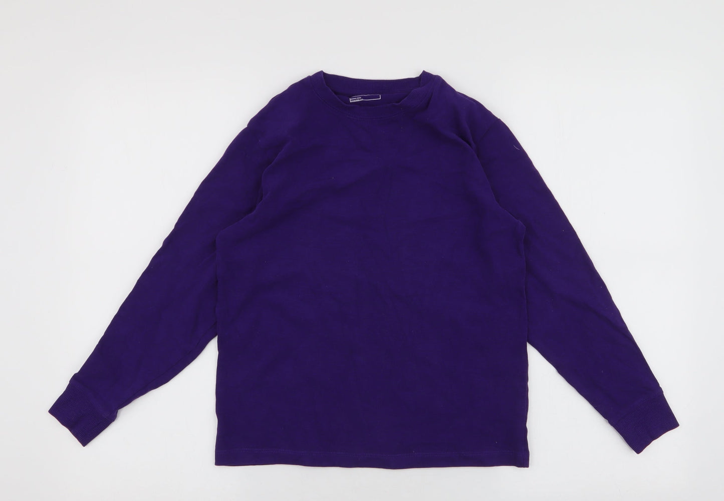 NEXT Boys Purple  100% Cotton Pullover Sweatshirt Size 10 Years  Pullover