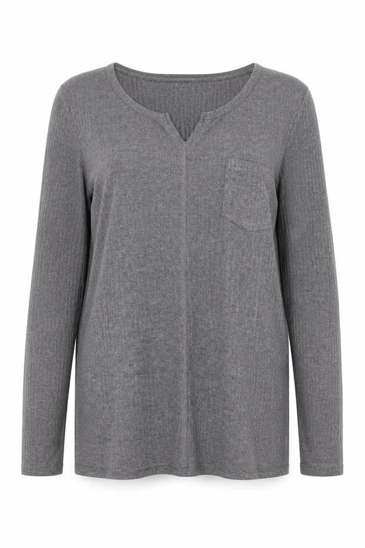 Matalan Womens Grey Round Neck  Polyester Pullover Jumper Size 10
