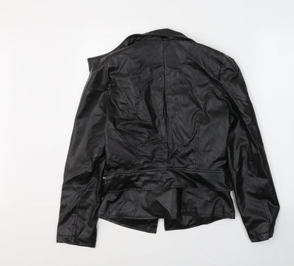 New Light Womens Black   Jacket  Size M  Zip