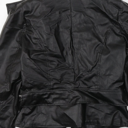 New Light Womens Black   Jacket  Size M  Zip