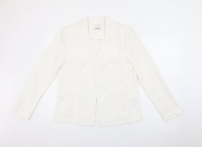 Damart Womens White   Jacket  Size 14