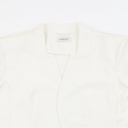 Damart Womens White   Jacket  Size 14