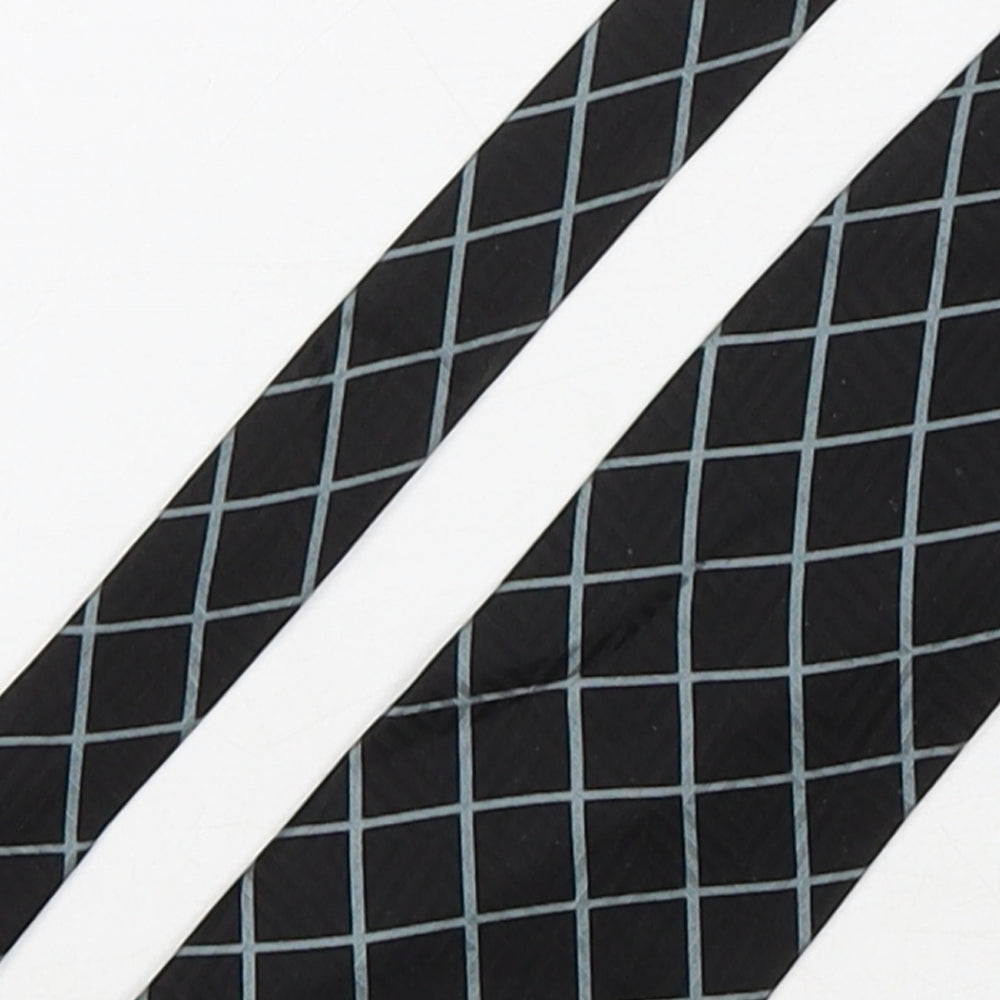 Atlantis  Mens Multicoloured Plaids & Checks Silk Pointed Tie One Size