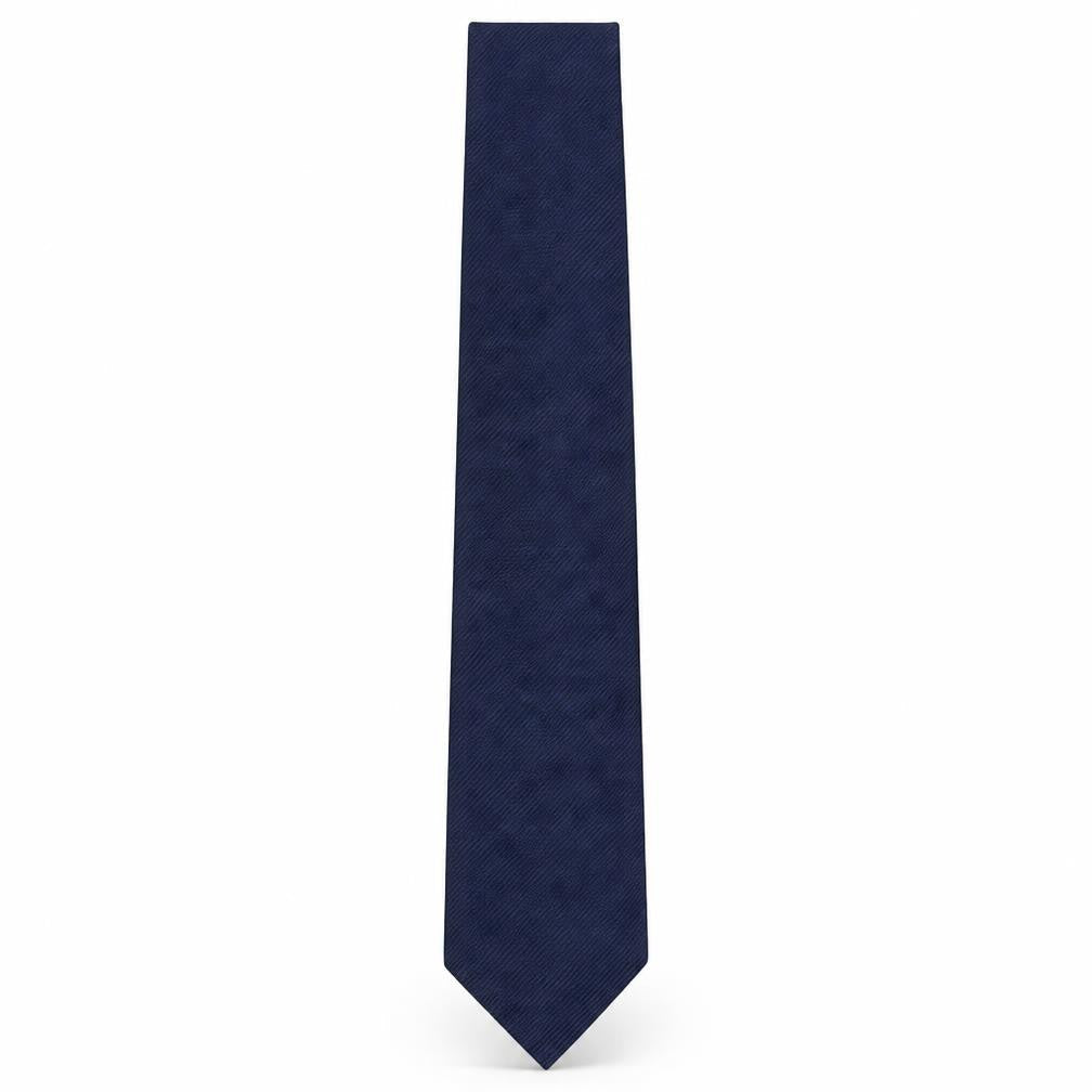 Marks and Spencer Mens Blue  Polyester Pointed Tie One Size