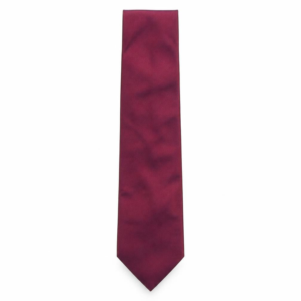 Next Mens Purple  Silk Pointed Tie One Size