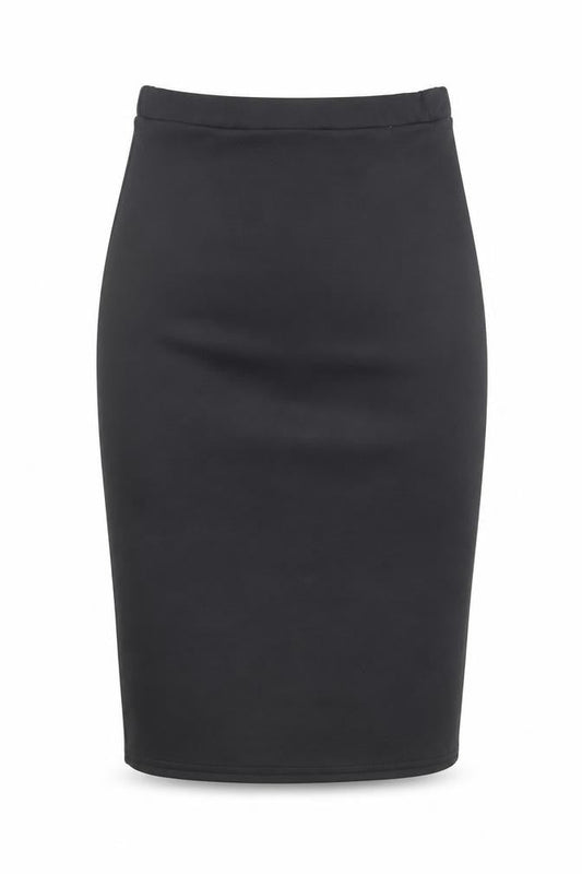 Edge Street Womens Black  Polyester Straight & Pencil Skirt Size 10