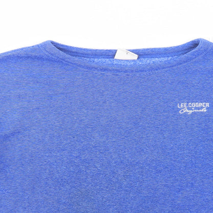 Lee Cooper Womens Blue  Polyester Pullover Sweatshirt Size 12  Pullover