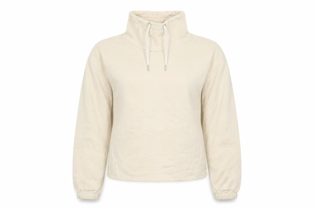 Primark Womens Beige  Cotton Pullover Sweatshirt Size 6  Pullover