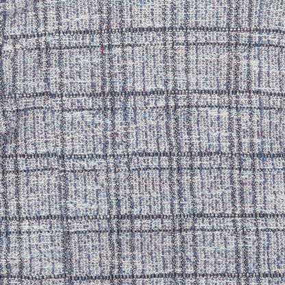 Klass Womens Blue Check  Jacket  Size 14  Zip