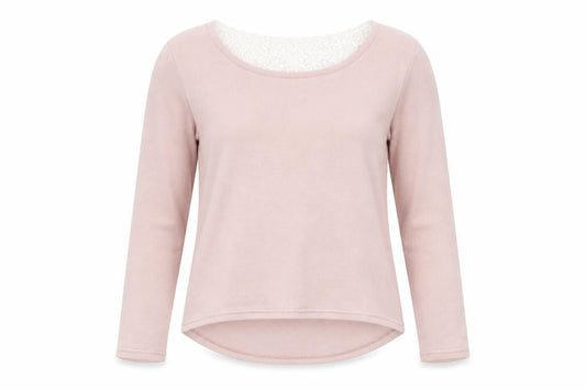 Boohoo Womens Pink Round Neck  Acrylic Pullover Jumper Size M