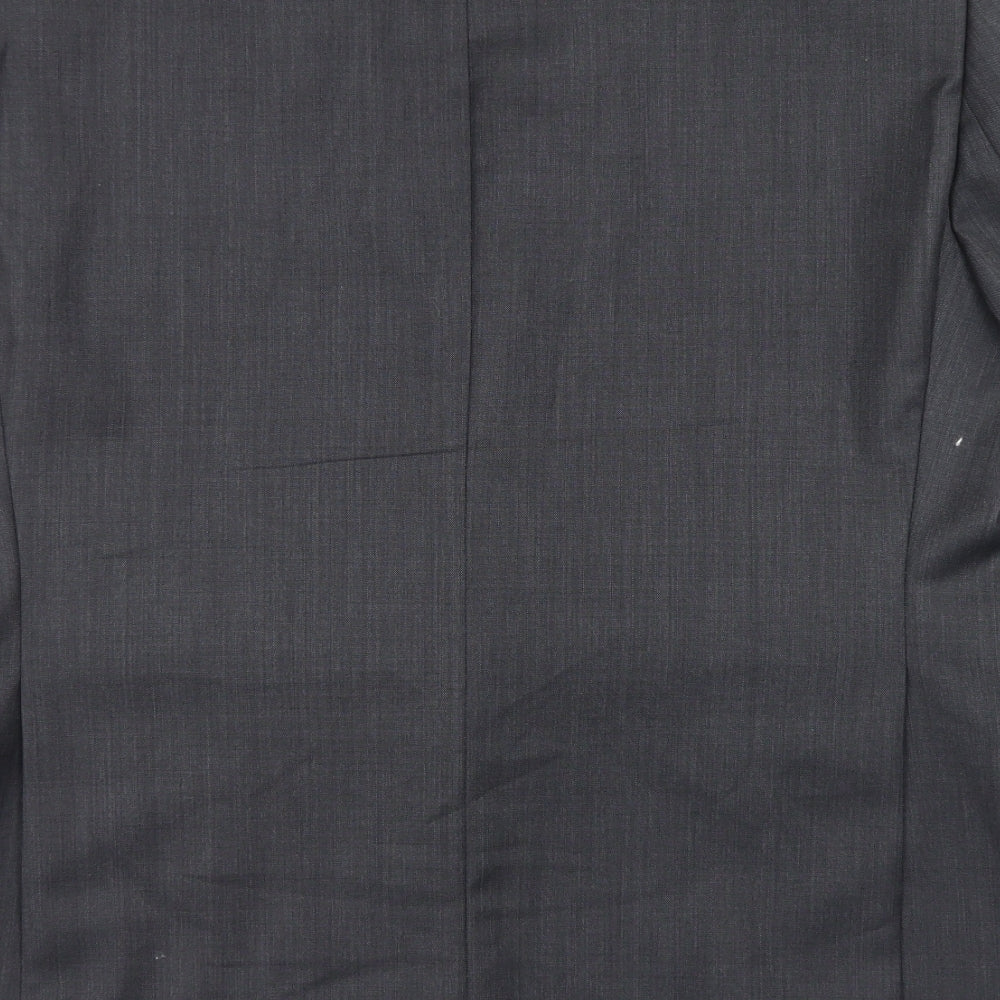 Paul Costelloe Mens Grey  Wool Jacket Blazer Size 44