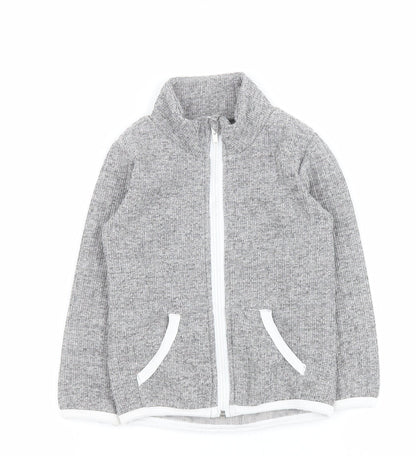 SHEIN Boys Grey   Jacket  Size S  Zip