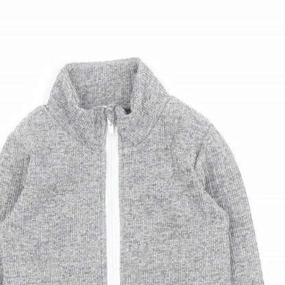 SHEIN Boys Grey   Jacket  Size S  Zip