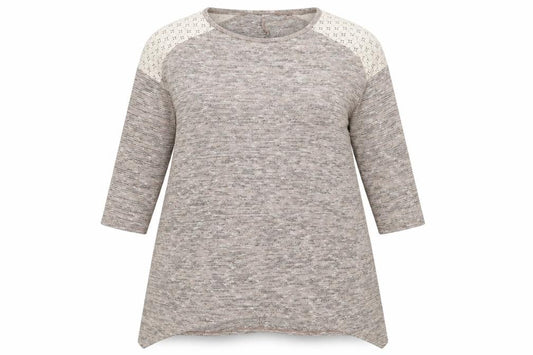 George Womens Purple  Viscose Tunic T-Shirt Size 12 Crew Neck