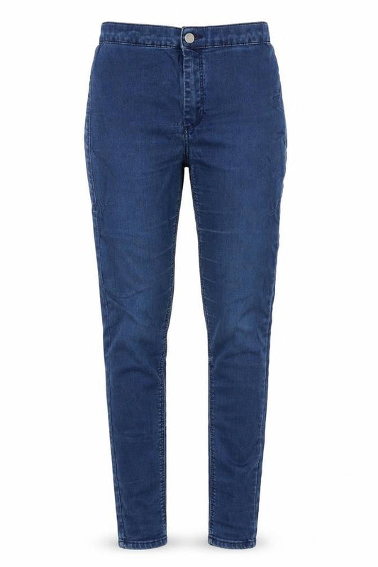 Topshop Womens Blue  Cotton Jegging Jeans Size 28 in L26 in Slim