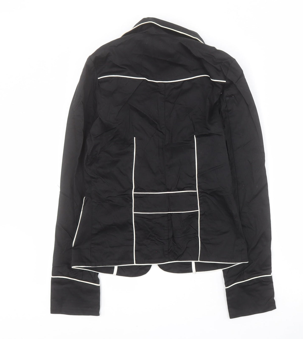 Select Womens Black   Jacket Blazer Size 8  Button