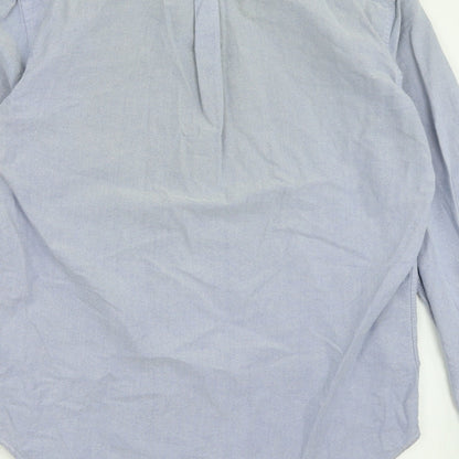 Gap Mens Black  Cotton  Button-Up Size S Collared Button